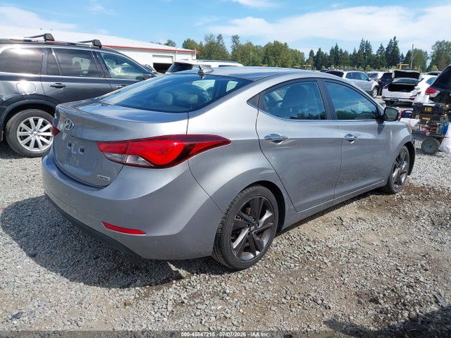 Hyundai Elantra Limited 2015 KMHDH4AE6FU258063 Image 4