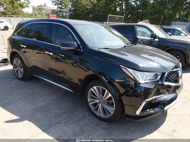 2017 Acura Mdx Technology Package მანქანა იყიდება აუქციონზე, vin: 5J8YD4H58HL000421, აუქციონის ნომერი: 45547245