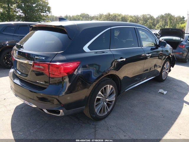 2017 Acura Mdx Technology Package მანქანა იყიდება აუქციონზე, vin: 5J8YD4H58HL000421, აუქციონის ნომერი: 45547245