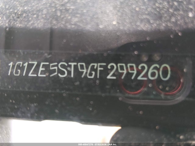 45547276 :رقم المزاد ، 1G1ZE5ST9GF299260 vin ، 2016 Chevrolet Malibu 1lt مزاد بيع