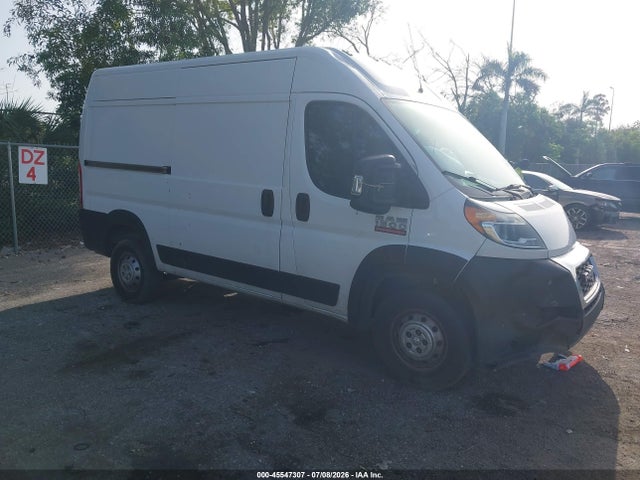 Продаж на аукціоні авто 2021 Ram Promaster 1500 High Roof 136 Wb, vin: 3C6LRVBG7ME567109, номер лоту: 45547307
