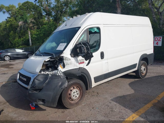 Продаж на аукціоні авто 2021 Ram Promaster 1500 High Roof 136 Wb, vin: 3C6LRVBG7ME567109, номер лоту: 45547307