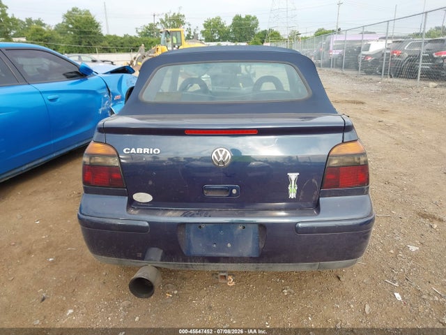 Продаж на аукціоні авто 1999 Volkswagen Cabrio Gls, vin: 3VWDB61E3XM812695, номер лоту: 45547452