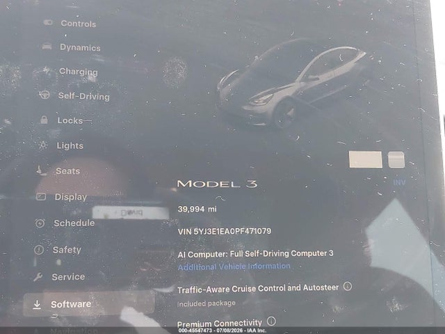 Tesla Model 3 Rear-wheel Drive 2023 5YJ3E1EA0PF471079 Image 16