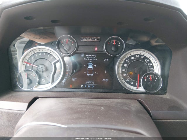 Продажа на аукционе авто 2016 Ram 1500 Laramie, vin: 1C6RR7NT8GS342956, номер лота: 45547633