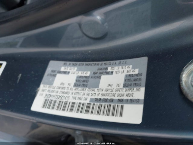 45547721 :رقم المزاد ، 3MZBM1M70GM301415 vin ، 2016 Mazda Mazda3 I Touring مزاد بيع