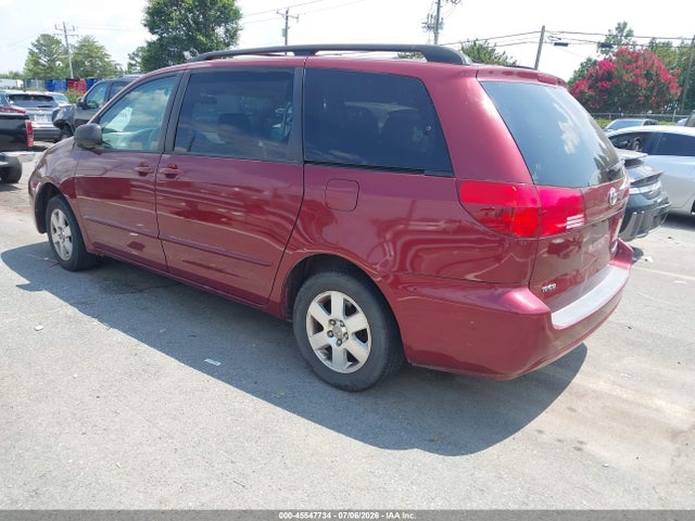 45547734 :رقم المزاد ، 5TDZA23C24S103445 vin ، 2004 Toyota Sienna Le مزاد بيع