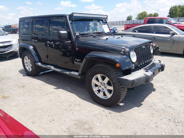 45547846 :رقم المزاد ، 1C4BJWEG0GL248241 vin ، 2016 Jeep Wrangler Unlimited Sahara مزاد بيع