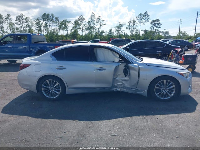 45547876 :رقم المزاد ، JN1EV7APXLM202405 vin ، 2020 Infiniti Q50 Luxe مزاد بيع