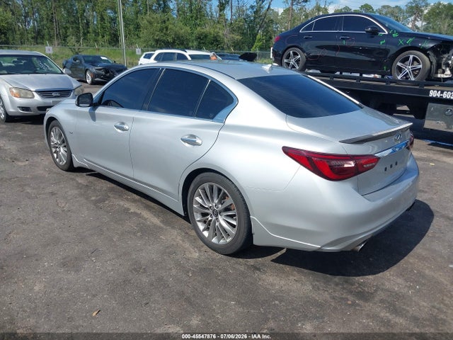 45547876 :رقم المزاد ، JN1EV7APXLM202405 vin ، 2020 Infiniti Q50 Luxe مزاد بيع