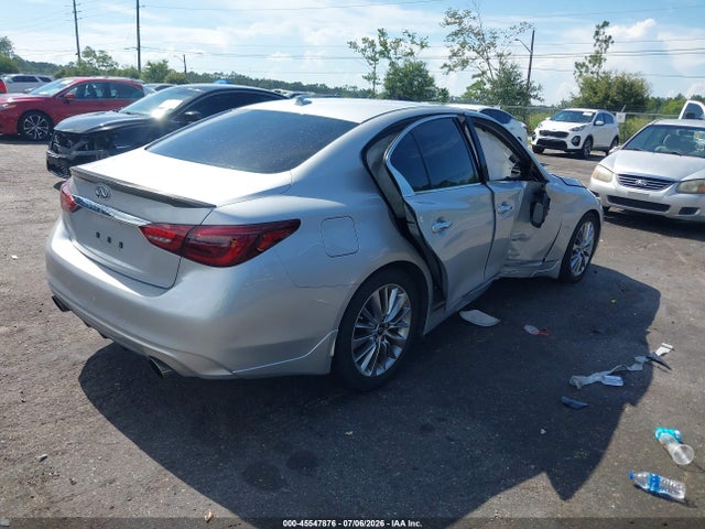 45547876 :رقم المزاد ، JN1EV7APXLM202405 vin ، 2020 Infiniti Q50 Luxe مزاد بيع
