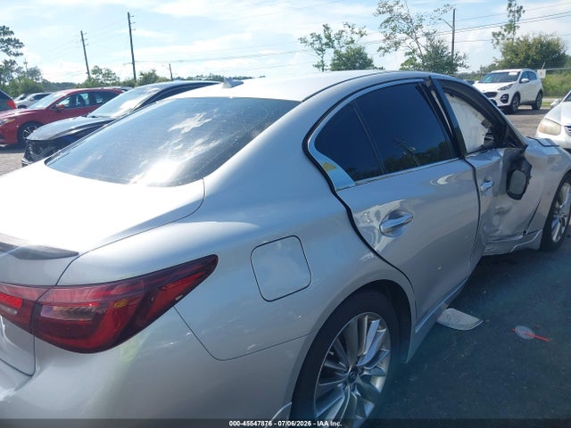 45547876 :رقم المزاد ، JN1EV7APXLM202405 vin ، 2020 Infiniti Q50 Luxe مزاد بيع
