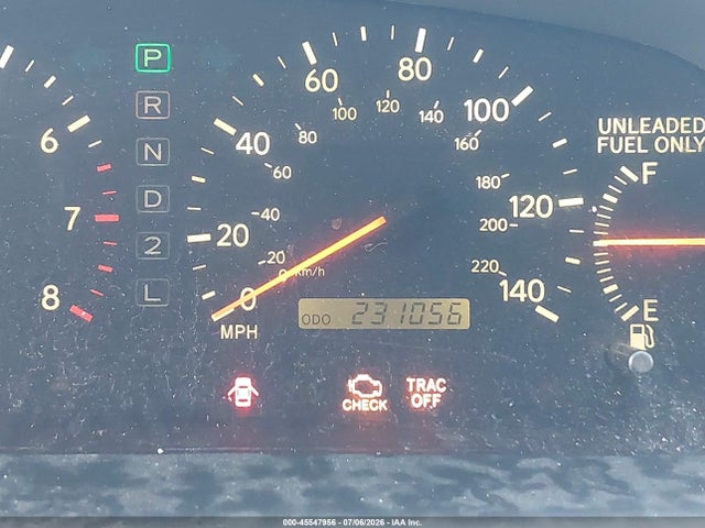 45547956 :رقم المزاد ، JT8BF28G7W5039134 vin ، 1998 Lexus Es 300 مزاد بيع