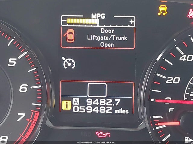 45547962 :رقم المزاد ، JF1VA1C63J9825347 vin ، 2018 Subaru Wrx Premium مزاد بيع