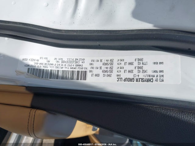 Продажа на аукционе авто 2013 Dodge Durango Citadel, vin: 1C4RDJEG5DC674995, номер лота: 45548017