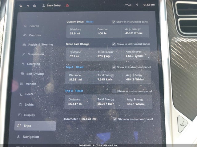 Tesla MODEL X 2016 5YJXCAE4XGFS00791 Image 7