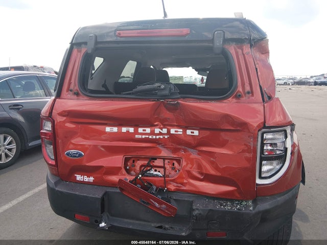 Aukcja sprzedaży 2022 Ford Bronco Sport Outer Banks, vin: 3FMCR9C64NRD00313, numer aukcji: 45548164
