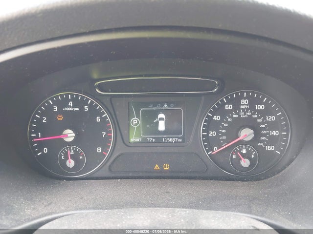 45548220 :رقم المزاد ، 5XYPGDA38HG295316 vin ، 2017 Kia Sorento 2.4l Lx مزاد بيع