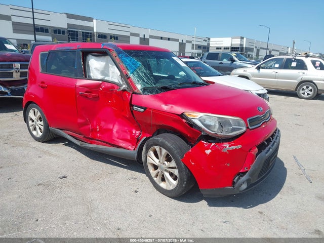 2015 Kia Soul + მანქანა იყიდება აუქციონზე, vin: KNDJP3A50F7765611, აუქციონის ნომერი: 45548257