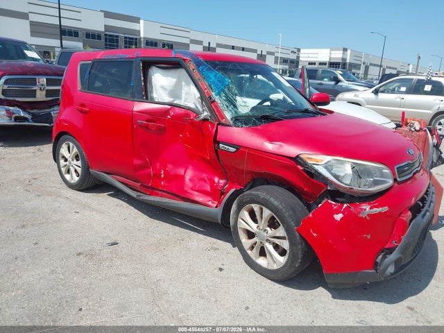 2015 Kia Soul + მანქანა იყიდება აუქციონზე, vin: KNDJP3A50F7765611, აუქციონის ნომერი: 45548257