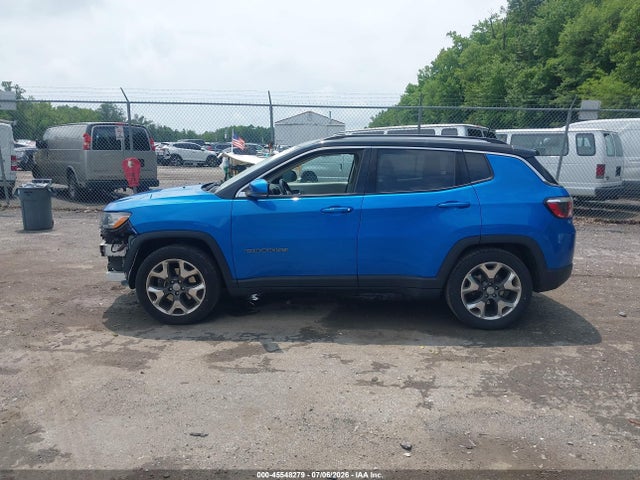 2020 Jeep Compass Limited Fwd მანქანა იყიდება აუქციონზე, vin: 3C4NJCCB1LT115327, აუქციონის ნომერი: 45548279