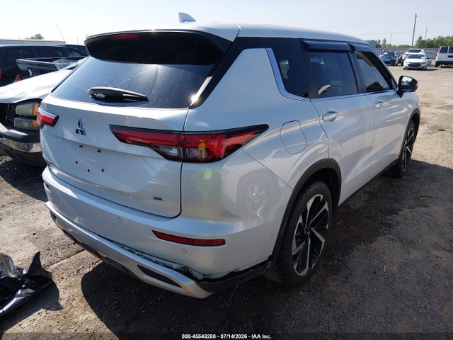 45548288 :رقم المزاد ، JA4J3UA85NZ086376 vin ، 2022 Mitsubishi Outlander Black Edition 2wd/se 2.5 2wd/se Launch Edition 2wd مزاد بيع