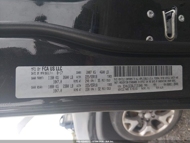 Jeep Compass Limited 4x4 2018 3C4NJDCB6JT131848 Image 9