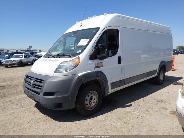 Продаж на аукціоні авто 2017 Ram Promaster 3500 Cargo Van High Roof 159 Wb Ext, vin: 3C6URVJGXHE543513, номер лоту: 45548337