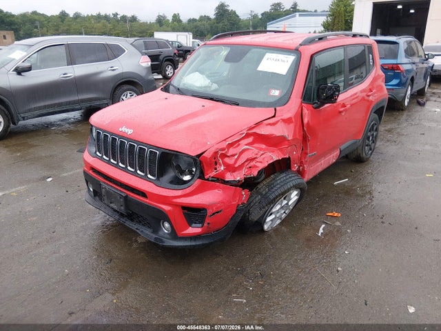 45548363 :رقم المزاد ، ZACNJBBB1LPL46213 vin ، 2020 Jeep Renegade Latitude 4x4 مزاد بيع