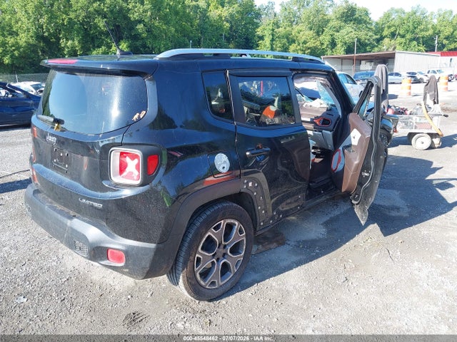 Aukcja sprzedaży 2015 Jeep Renegade Limited, vin: ZACCJBDT9FPB86487, numer aukcji: 45548462