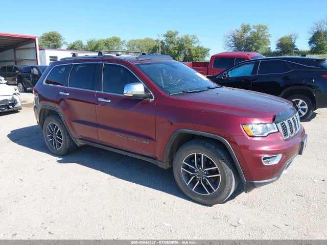 Aukcja sprzedaży 2020 Jeep Grand Cherokee Limited 4x4, vin: 1C4RJFBG2LC234368, numer aukcji: 45548537