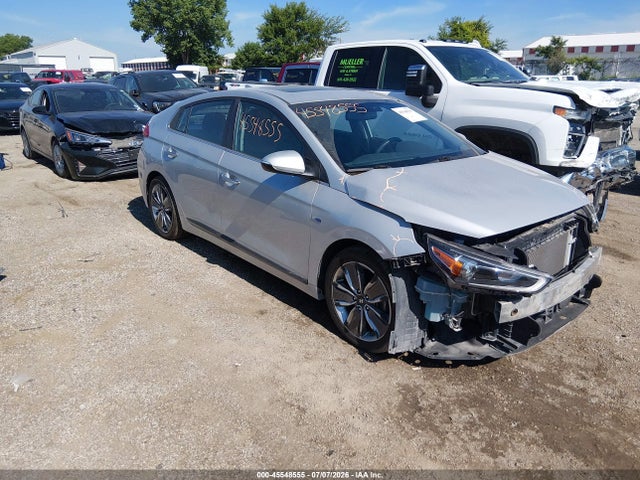 2017 Hyundai Ioniq Hybrid Limited მანქანა იყიდება აუქციონზე, vin: KMHC85LC7HU049110, აუქციონის ნომერი: 45548555