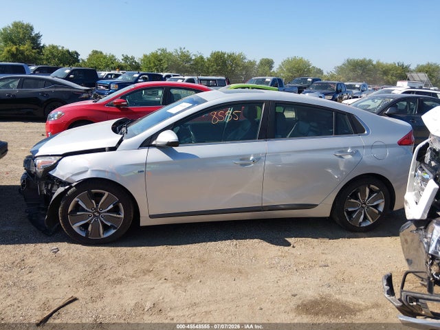2017 Hyundai Ioniq Hybrid Limited მანქანა იყიდება აუქციონზე, vin: KMHC85LC7HU049110, აუქციონის ნომერი: 45548555