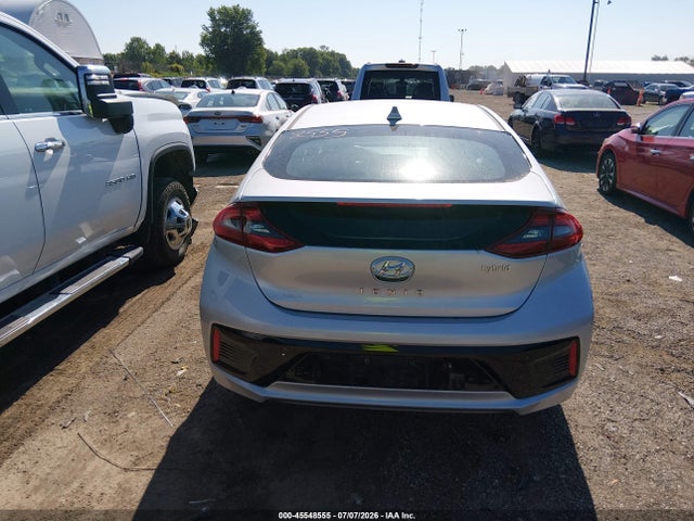 2017 Hyundai Ioniq Hybrid Limited მანქანა იყიდება აუქციონზე, vin: KMHC85LC7HU049110, აუქციონის ნომერი: 45548555