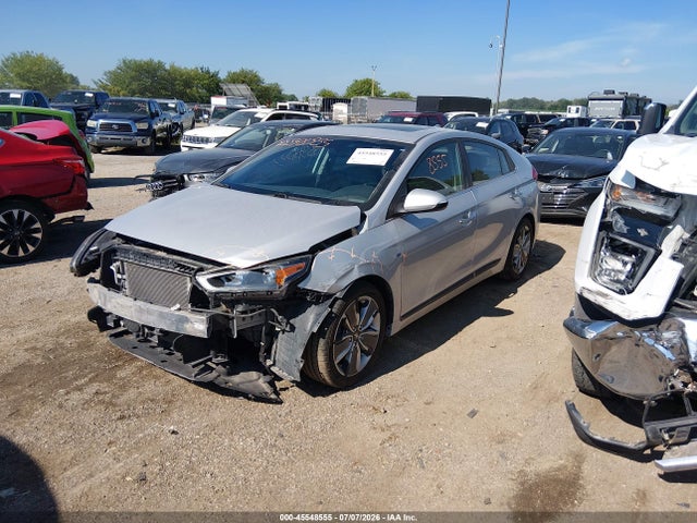 2017 Hyundai Ioniq Hybrid Limited მანქანა იყიდება აუქციონზე, vin: KMHC85LC7HU049110, აუქციონის ნომერი: 45548555