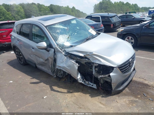 2016 Mazda Cx-5 Grand Touring მანქანა იყიდება აუქციონზე, vin: JM3KE4DY1G0643279, აუქციონის ნომერი: 45548561