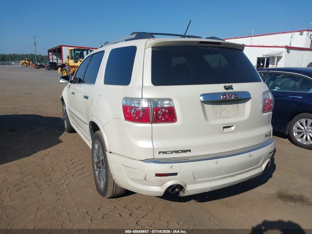 45548607 :رقم المزاد ، 1GKKVTED3BJ371873 vin ، 2011 Gmc Acadia Denali مزاد بيع