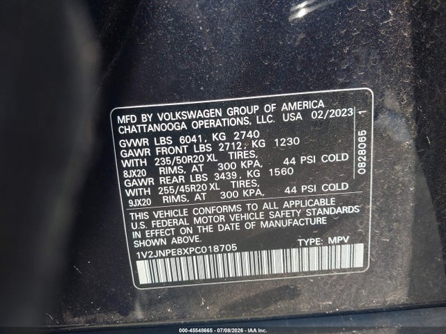 Volkswagen Id.4 Awd Pro S Plus 2023 1V2JNPE8XPC018705 Image 9