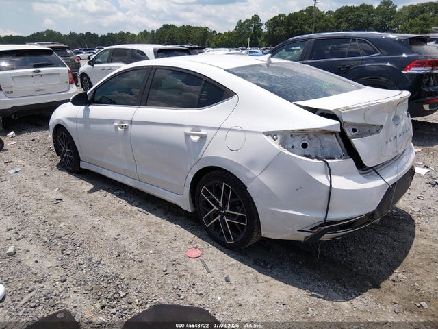 Продажа на аукционе авто 2020 Hyundai Elantra Sport, vin: KMHD04LB1LU979770, номер лота: 45548722