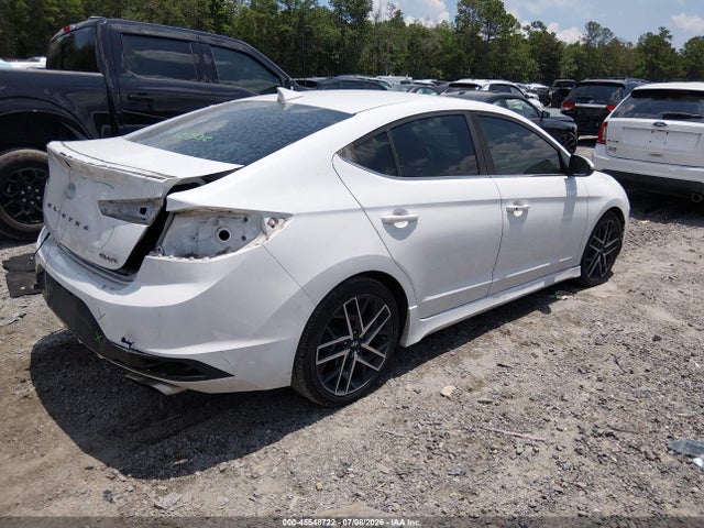 Продажа на аукционе авто 2020 Hyundai Elantra Sport, vin: KMHD04LB1LU979770, номер лота: 45548722