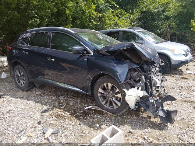 2016 Nissan Murano Sl მანქანა იყიდება აუქციონზე, vin: 5N1AZ2MG2GN108528, აუქციონის ნომერი: 45548783