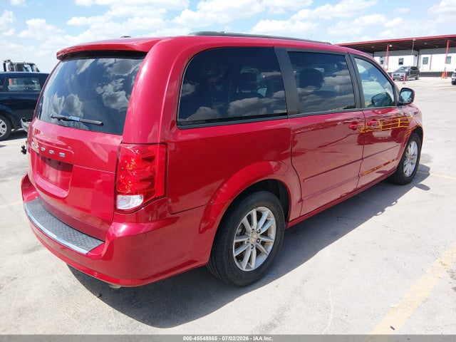 45548865 :رقم المزاد ، 2C4RDGCG4GR177745 vin ، 2016 Dodge Grand Caravan Sxt مزاد بيع