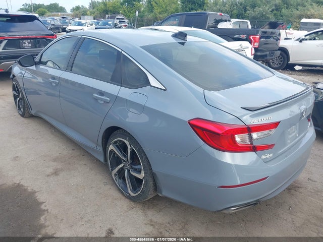 45548886 :رقم المزاد ، 1HGCV1F37NA093916 vin ، 2022 Honda Accord Sport مزاد بيع
