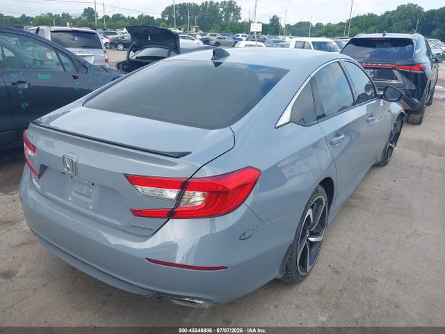 45548886 :رقم المزاد ، 1HGCV1F37NA093916 vin ، 2022 Honda Accord Sport مزاد بيع