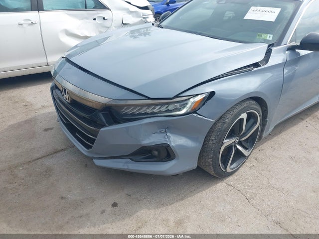 45548886 :رقم المزاد ، 1HGCV1F37NA093916 vin ، 2022 Honda Accord Sport مزاد بيع