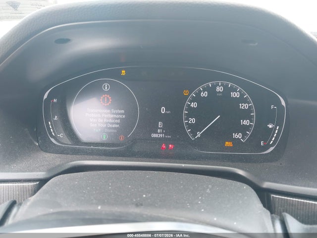 45548886 :رقم المزاد ، 1HGCV1F37NA093916 vin ، 2022 Honda Accord Sport مزاد بيع