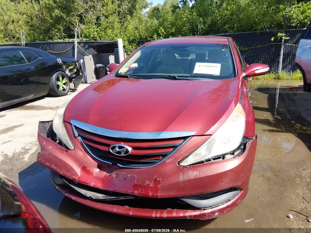 45548889 :رقم المزاد ، 5NPEB4AC7EH877563 vin ، 2014 Hyundai Sonata Gls مزاد بيع
