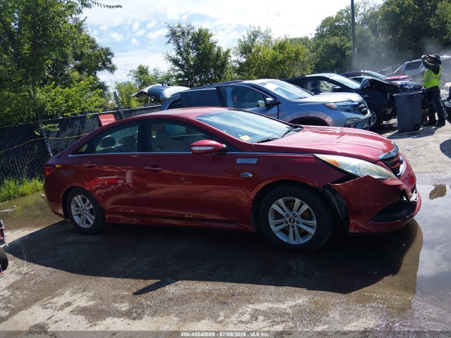 45548889 :رقم المزاد ، 5NPEB4AC7EH877563 vin ، 2014 Hyundai Sonata Gls مزاد بيع