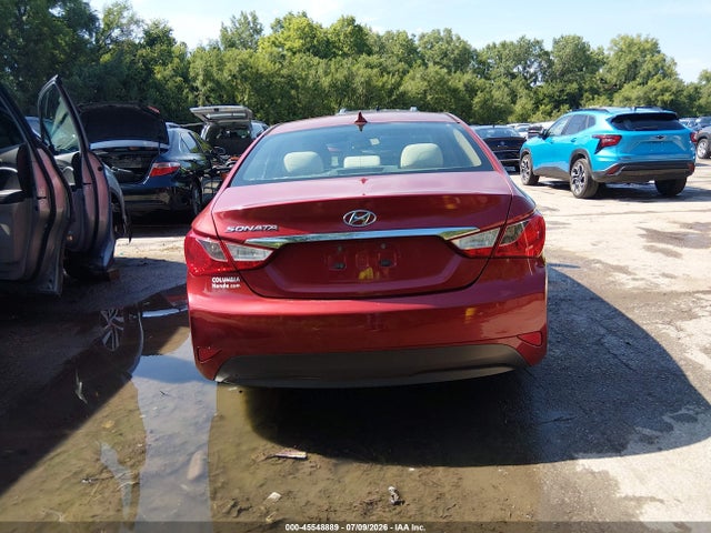 45548889 :رقم المزاد ، 5NPEB4AC7EH877563 vin ، 2014 Hyundai Sonata Gls مزاد بيع