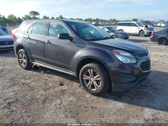 Auction sale of the 2016 Chevrolet Equinox Ls, vin: 2GNALBEK6G6294613, lot number: 45548890